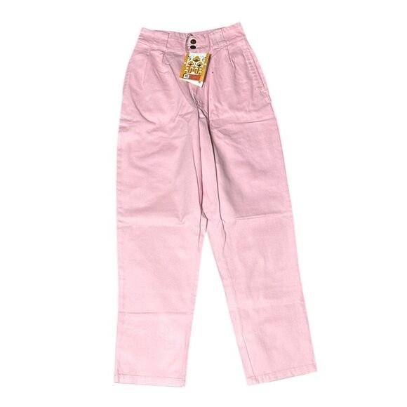 Lucy & yak women’s 26/4 addison cotton tapered twill trousers - Picture 1 of 7